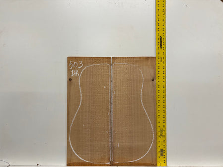 Lacewood Dreadnought Guitar Back & Side Set- BC Grade #503 Exotic Wood Zone 