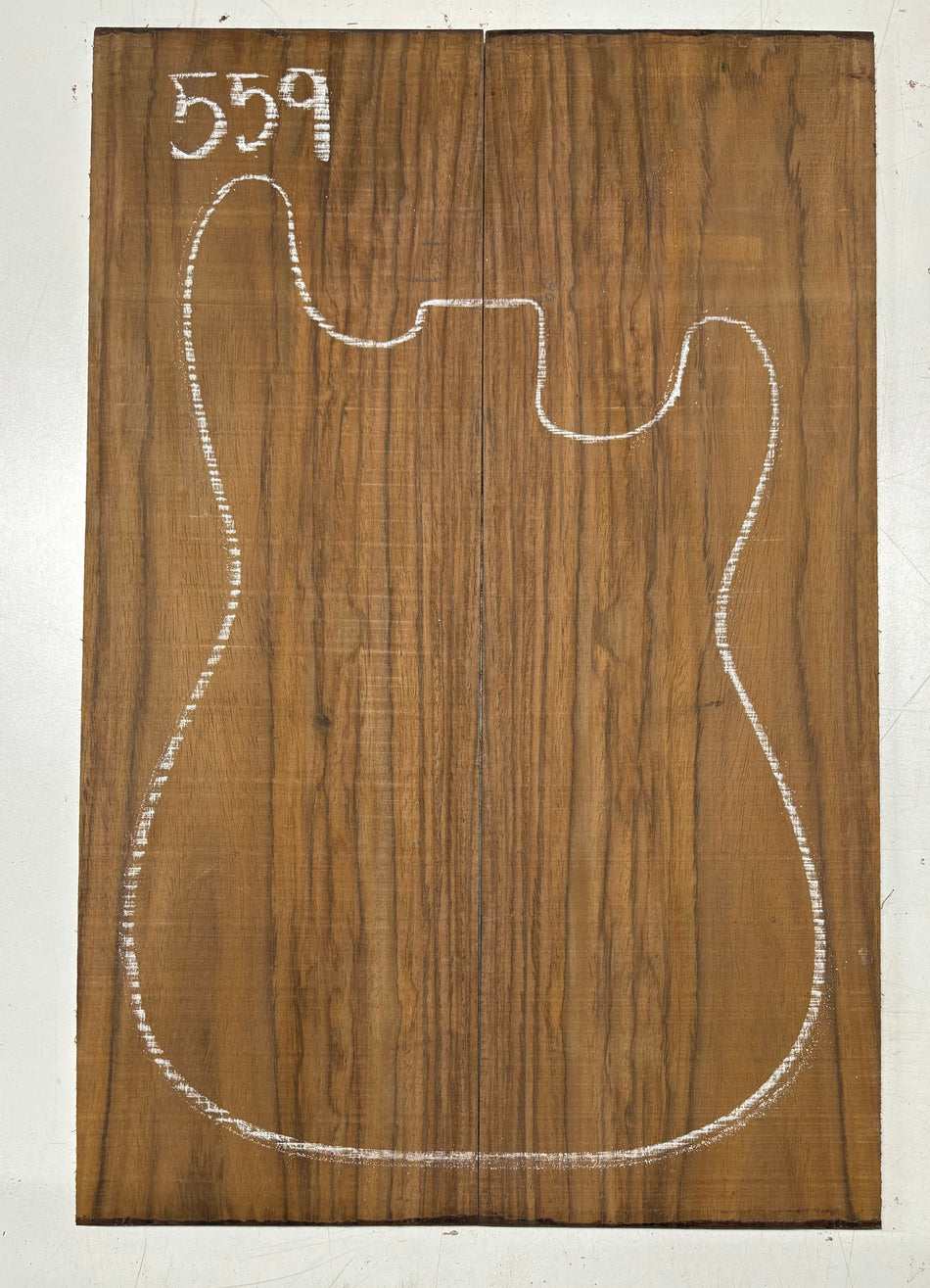 Juego de fondo y aros de guitarra de grado AAAA Dreadnought de palisandro de la India Oriental #61 