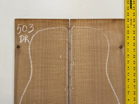 Lacewood Dreadnought Guitar Back & Side Set- BC Grade #503 Exotic Wood Zone 