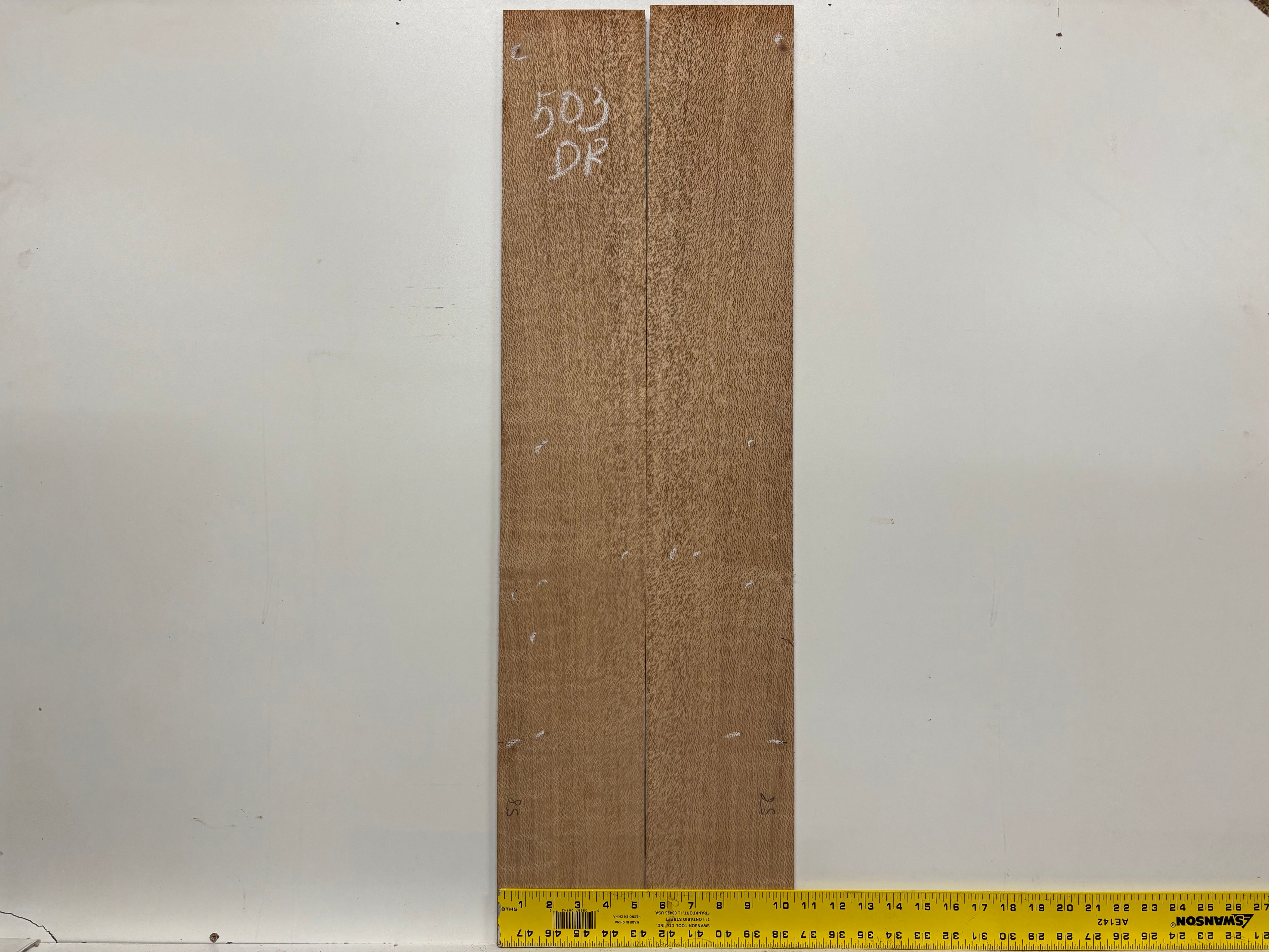 Lacewood Dreadnought Guitar Back & Side Set- BC Grade #503 Exotic Wood Zone 