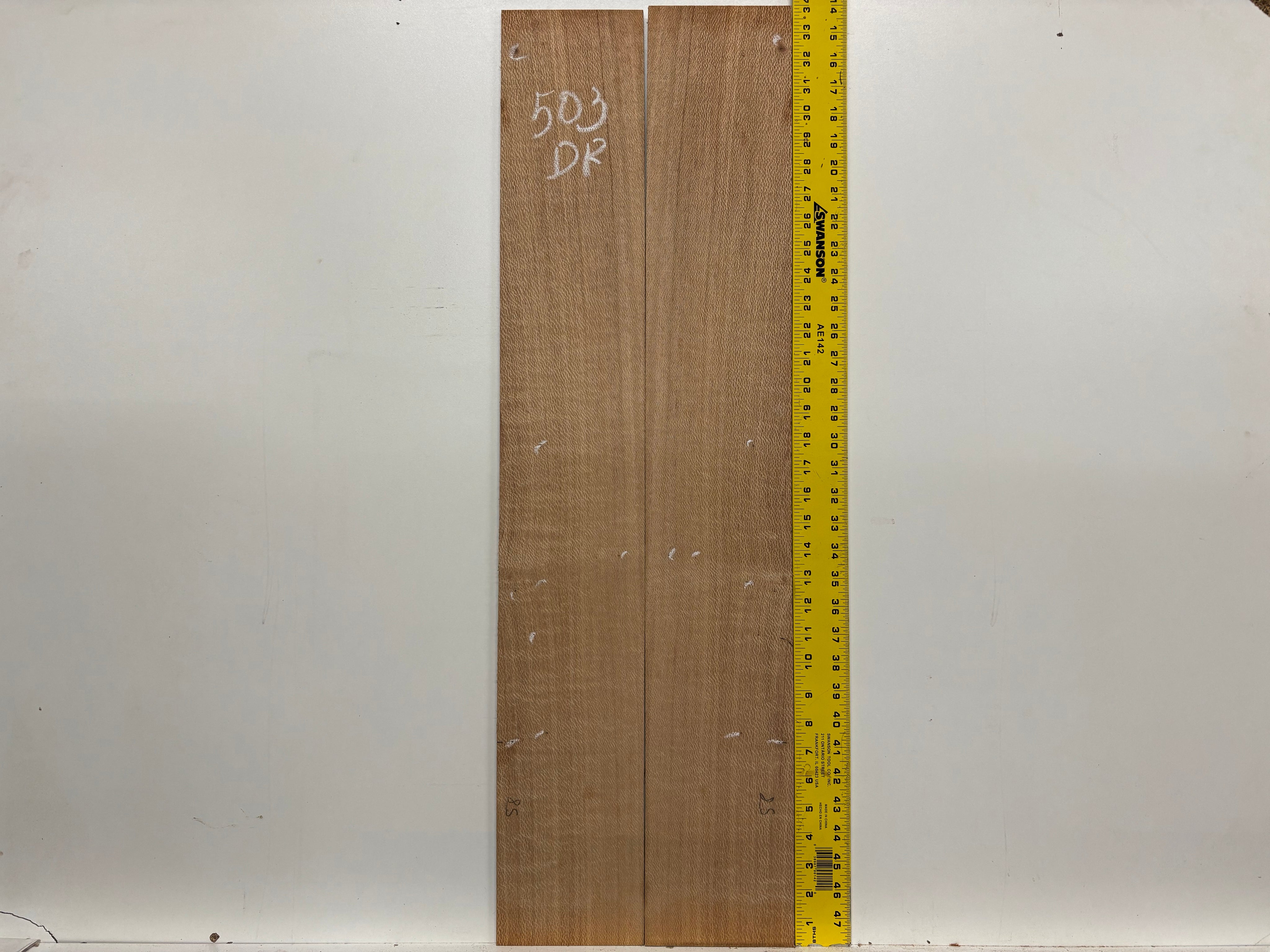 Lacewood Dreadnought Guitar Back & Side Set- BC Grade #503 Exotic Wood Zone 