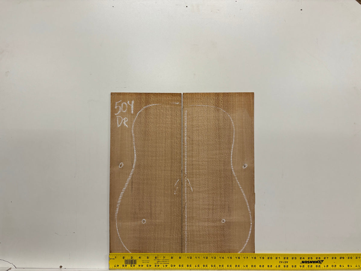 Lacewood Dreadnought Guitar Back & Side Set- BC Grade #504 Exotic Wood Zone 