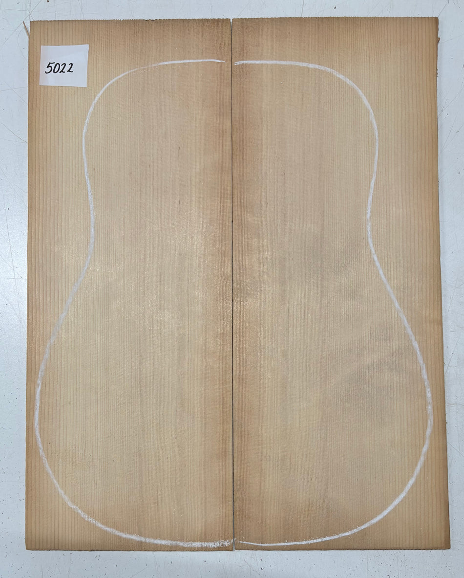 Sitka Spruce Dreadnought Guitar Top- AAA Grade #5022