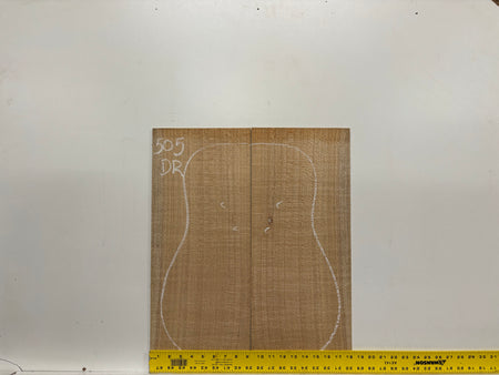 Lacewood Dreadnought Guitar Back & Side Set- BC Grade #505 Exotic Wood Zone 