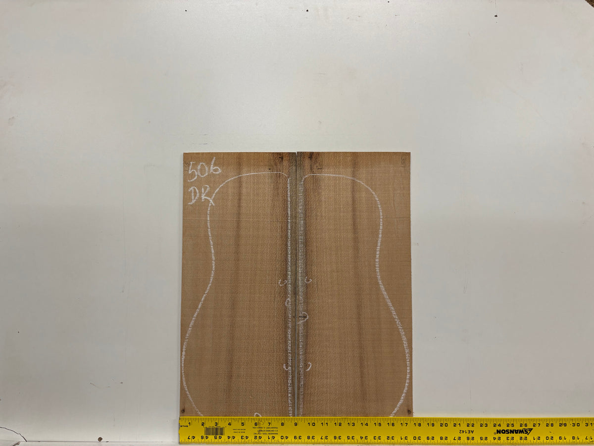 Lacewood Dreadnought Guitar Back & Side Set- BC Grade #506 Exotic Wood Zone 