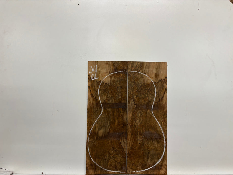 Figured Flame Mango Classical Guitar Back and Side Set #311