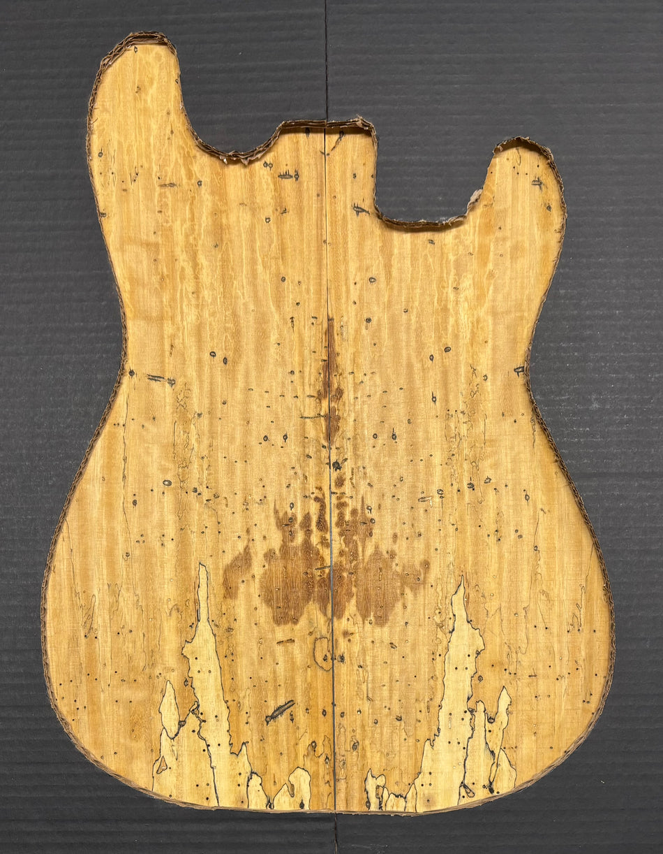 Tapas abatibles para guitarra Bocote Bookmatched 21" x 7" x 1/4"