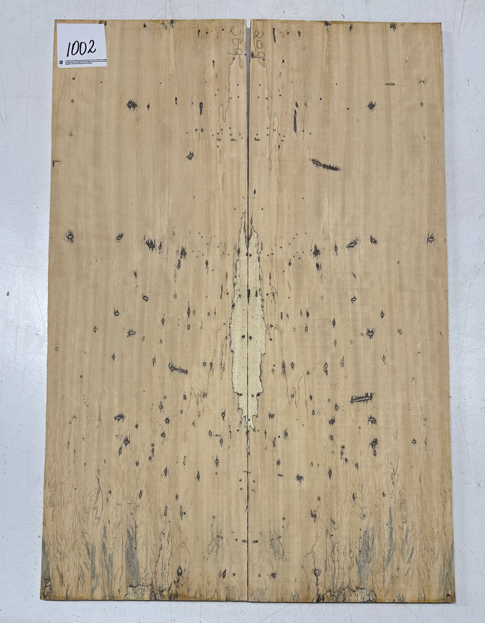 Tapas abatibles para guitarra Bocote Bookmatched 21" x 7" x 1/4"