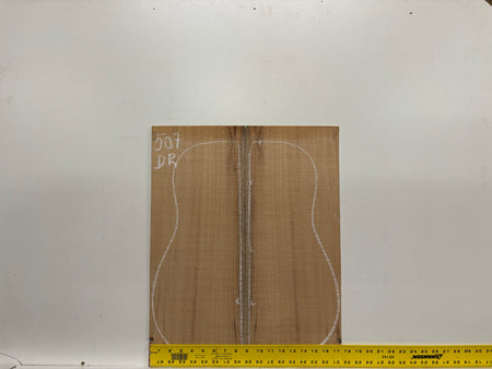 Lacewood Dreadnought Guitar Back & Side Set- BC Grade #507 Exotic Wood Zone 