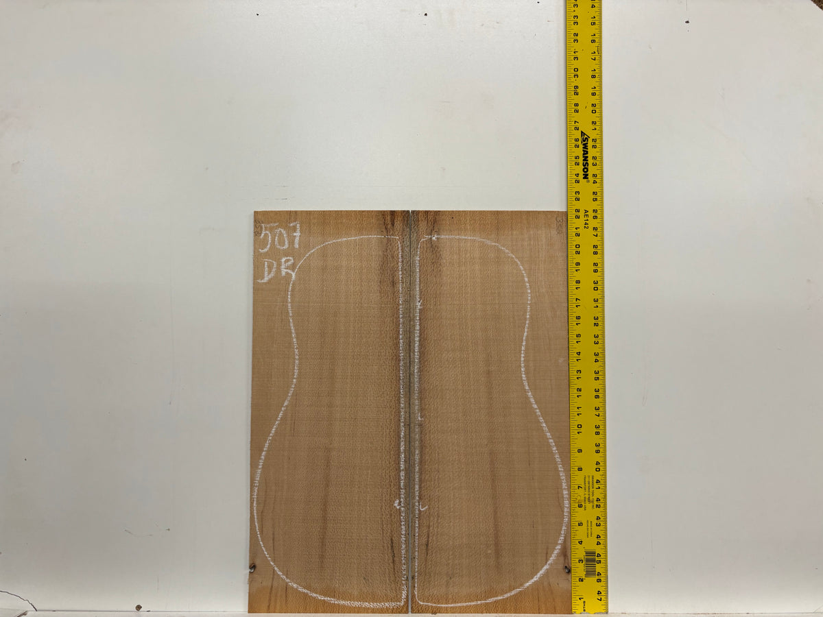 Lacewood Dreadnought Guitar Back & Side Set- BC Grade #507 Exotic Wood Zone 