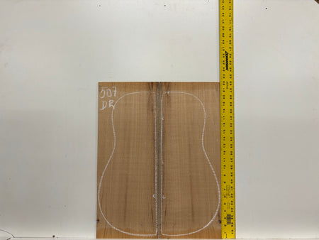 Lacewood Dreadnought Guitar Back & Side Set- BC Grade #507 Exotic Wood Zone 