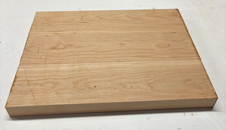 Cherry Guitar Body Blank - 21" x 15" x 1-3/4", 12 Lbs (3 Pcs Glued) #101