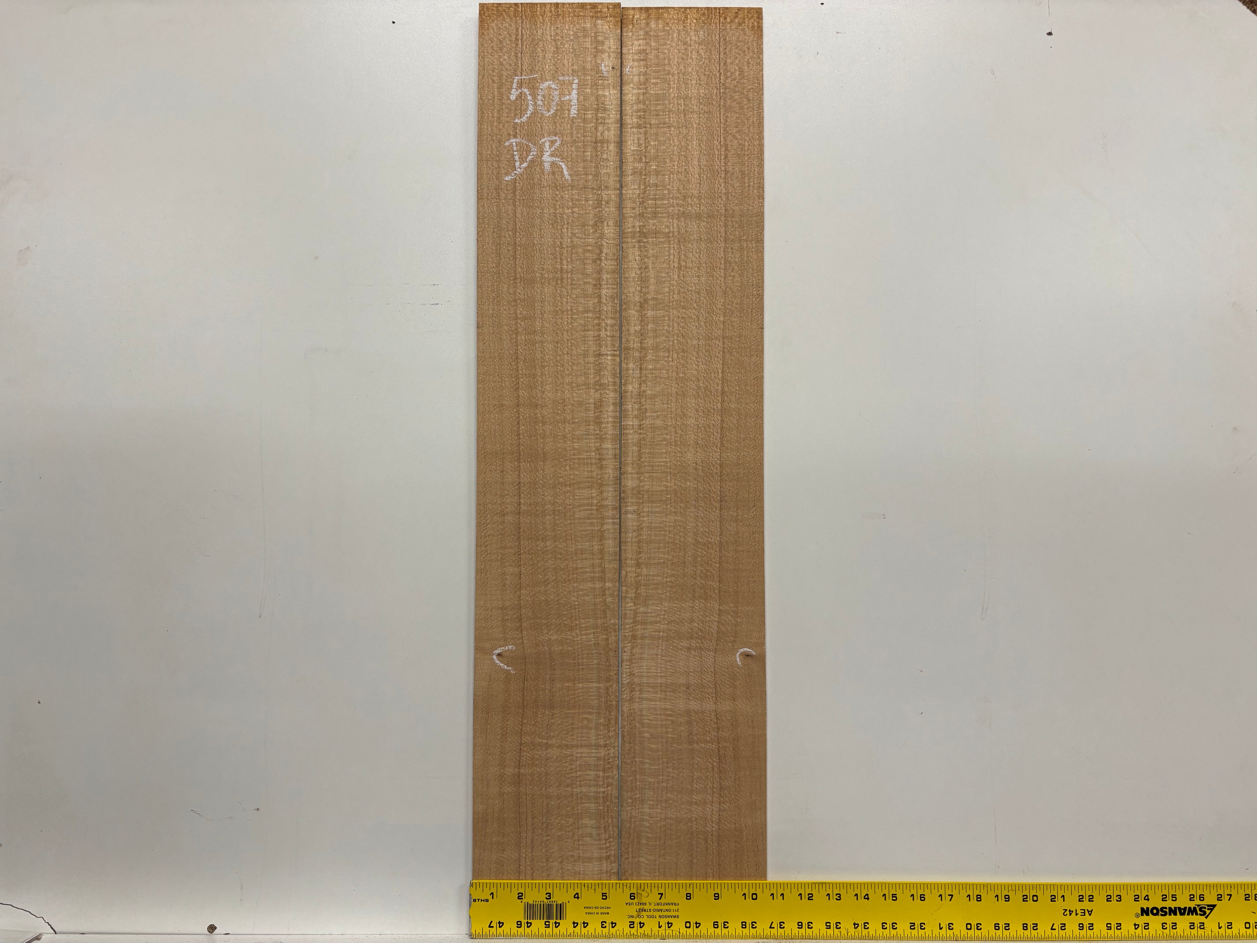 Lacewood Dreadnought Guitar Back & Side Set- BC Grade #507 Exotic Wood Zone 