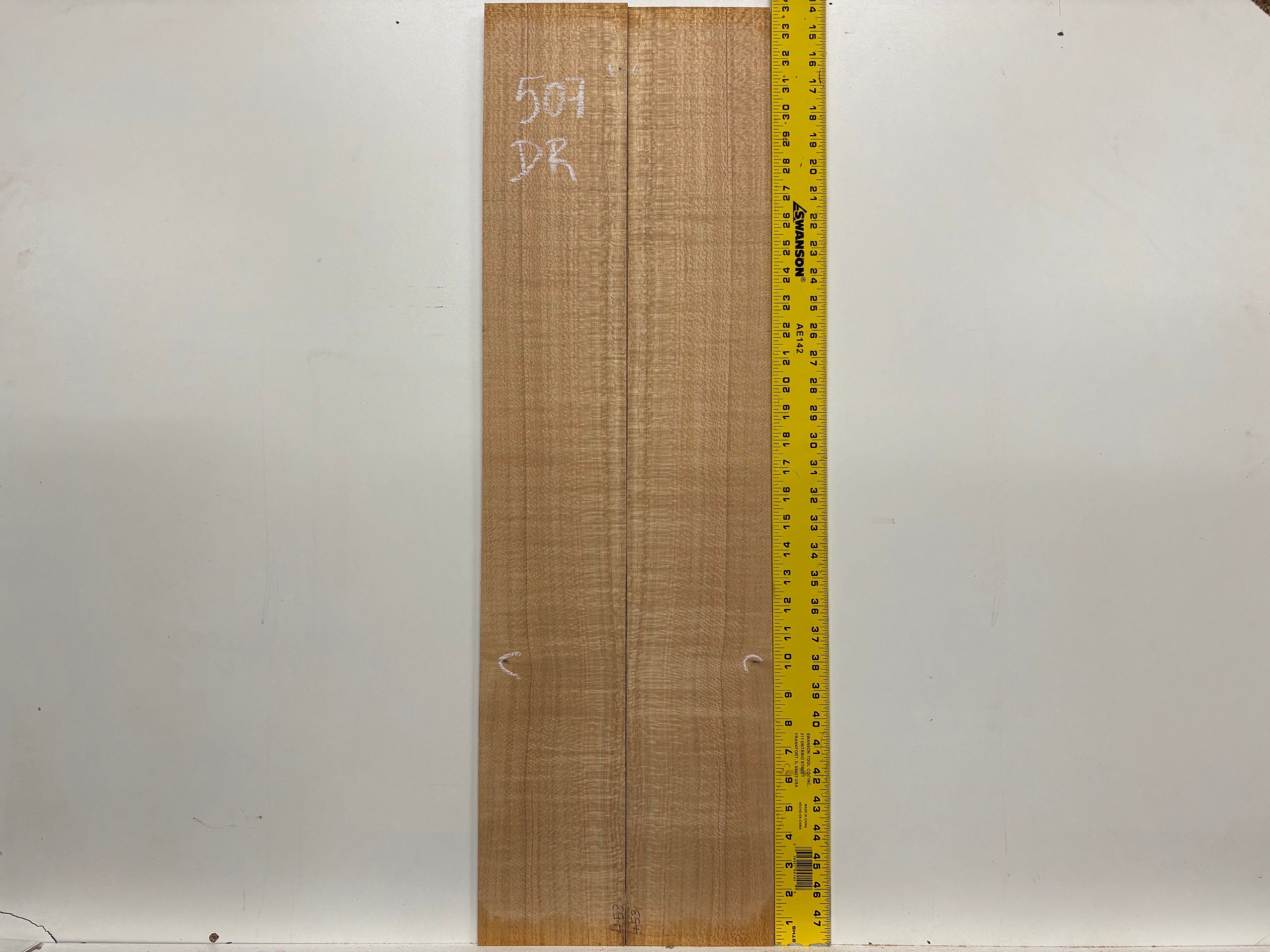 Lacewood Dreadnought Guitar Back & Side Set- BC Grade #507 Exotic Wood Zone 