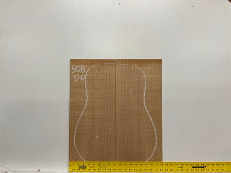 Lacewood Dreadnought Guitar Back & Side Set- BC Grade #508 Exotic Wood Zone 