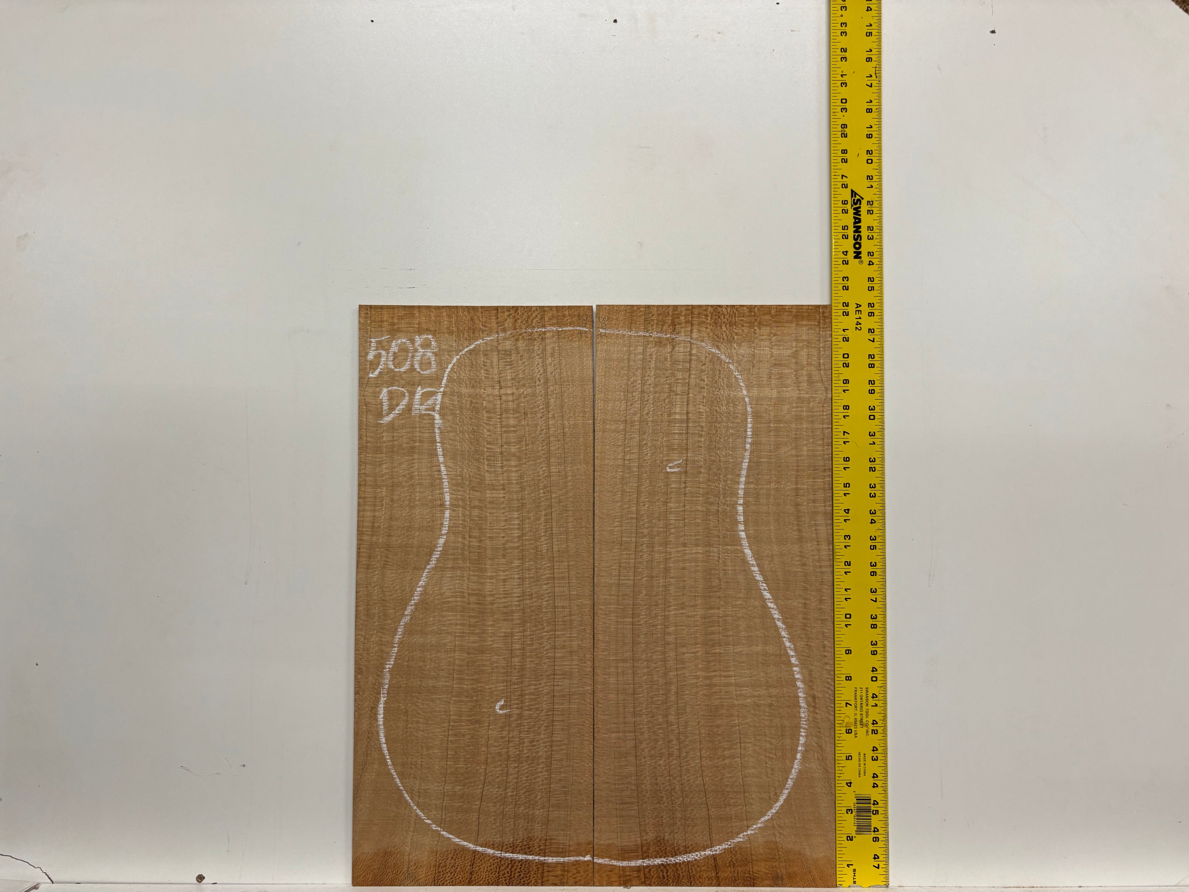 Lacewood Dreadnought Guitar Back & Side Set- BC Grade #508 Exotic Wood Zone 