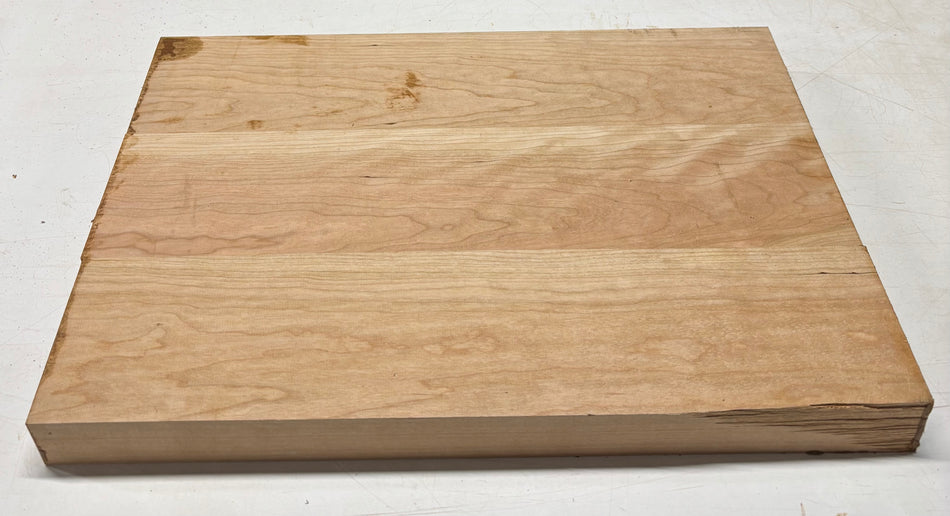 Cherry Guitar Body Blank - 21" x 15" x 1-3/4", 11 Lbs (3 Pcs Glued) #102