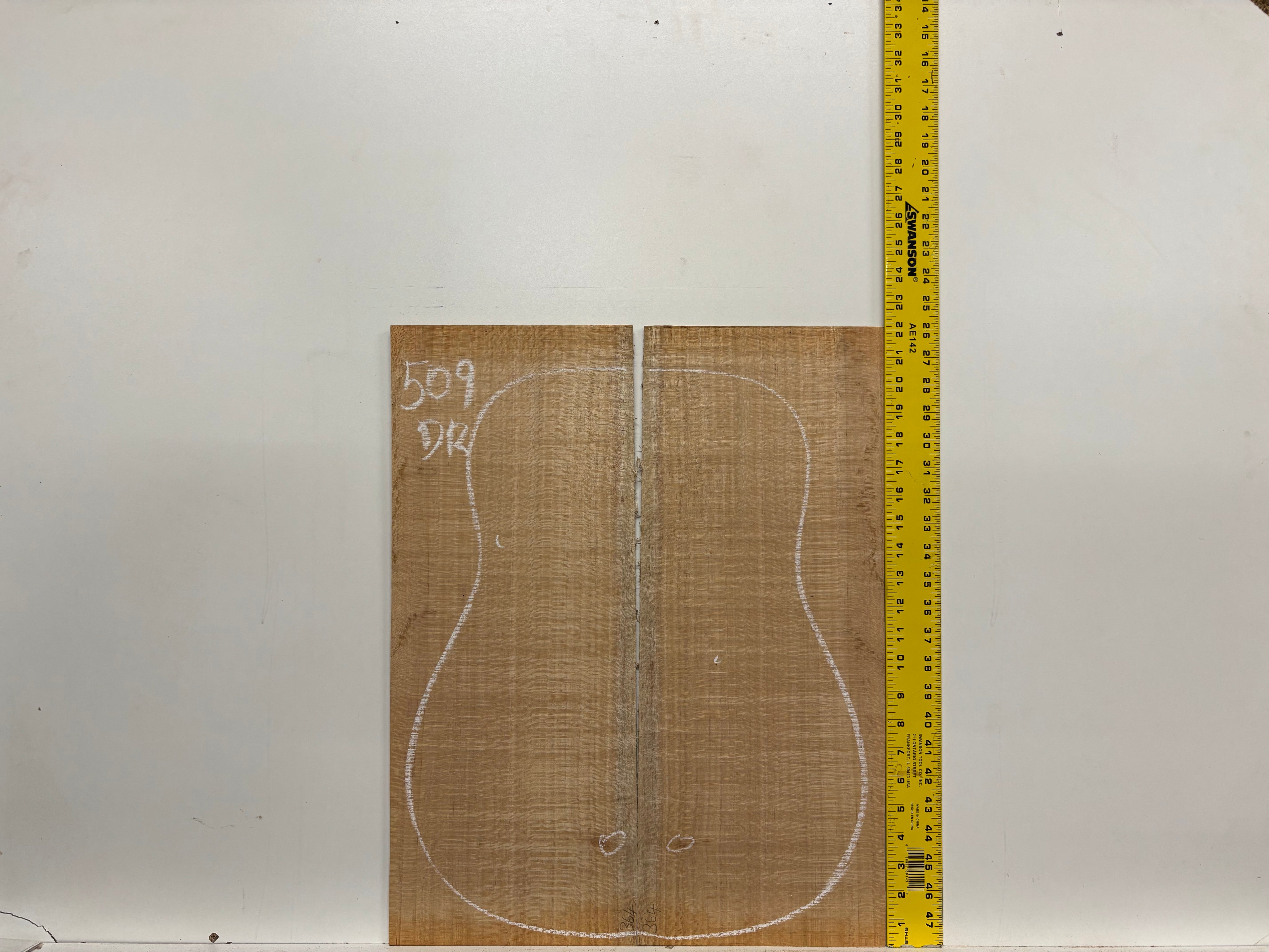 Lacewood Dreadnought Guitar Back & Side Set- BC Grade #509 Exotic Wood Zone 