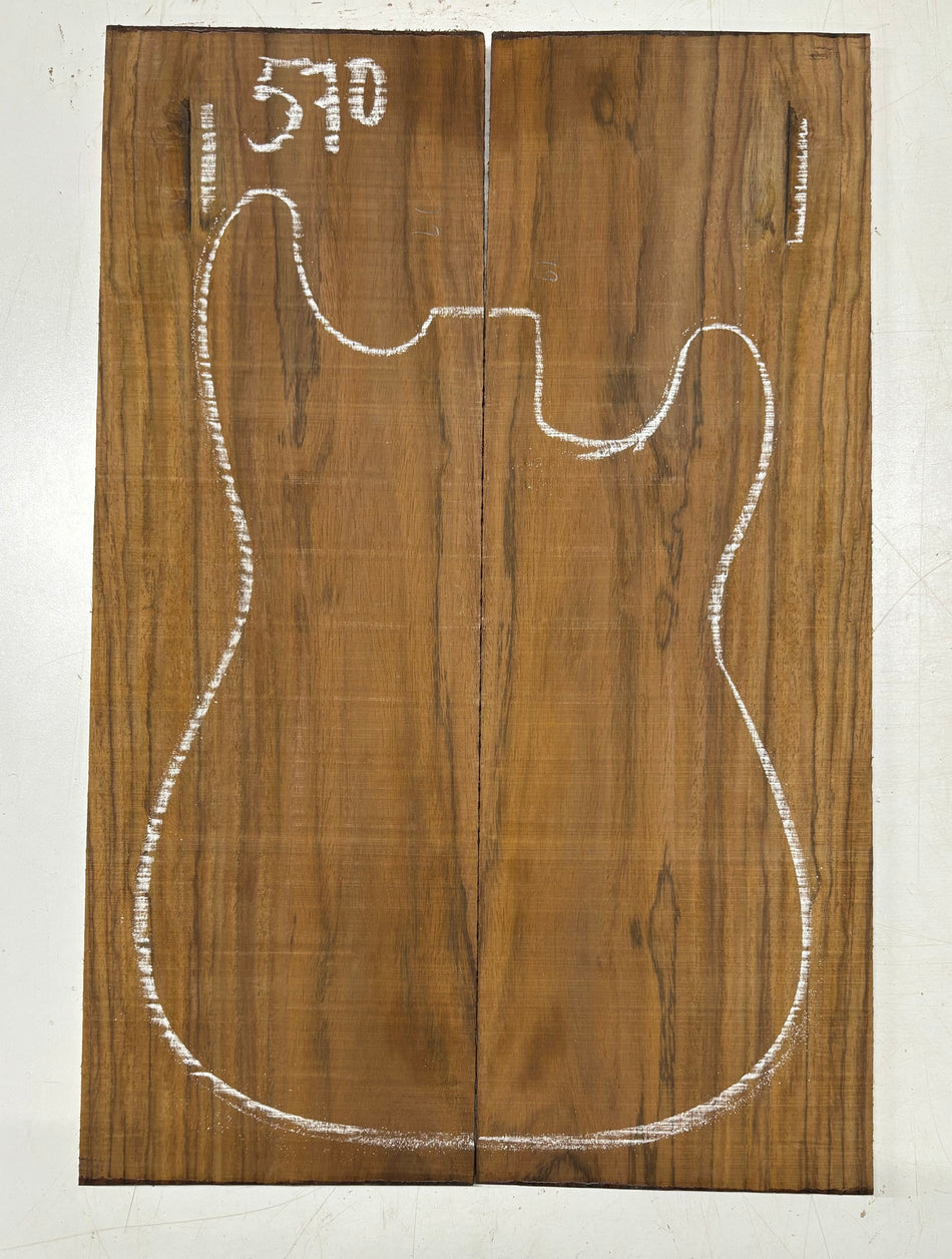 Juego de fondo y aros de guitarra de grado AAAA Dreadnought de palisandro de la India Oriental #61 