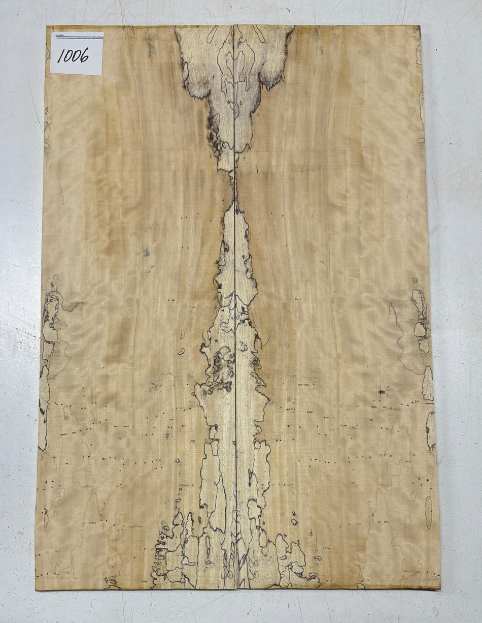 Tapas abatibles para guitarra Bocote Bookmatched 21" x 7" x 1/4"