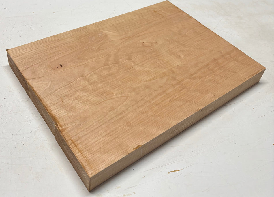Cherry Guitar Body Blank - 21" x 15" x 1-7/8", 14 Lbs (3 Pcs Glued) #106