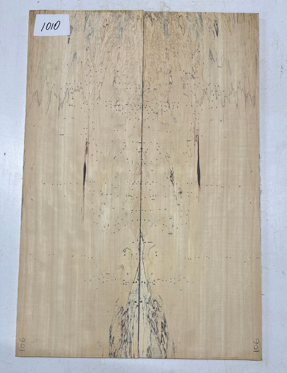 Tapas abatibles para guitarra Bocote Bookmatched 21" x 7" x 1/4"