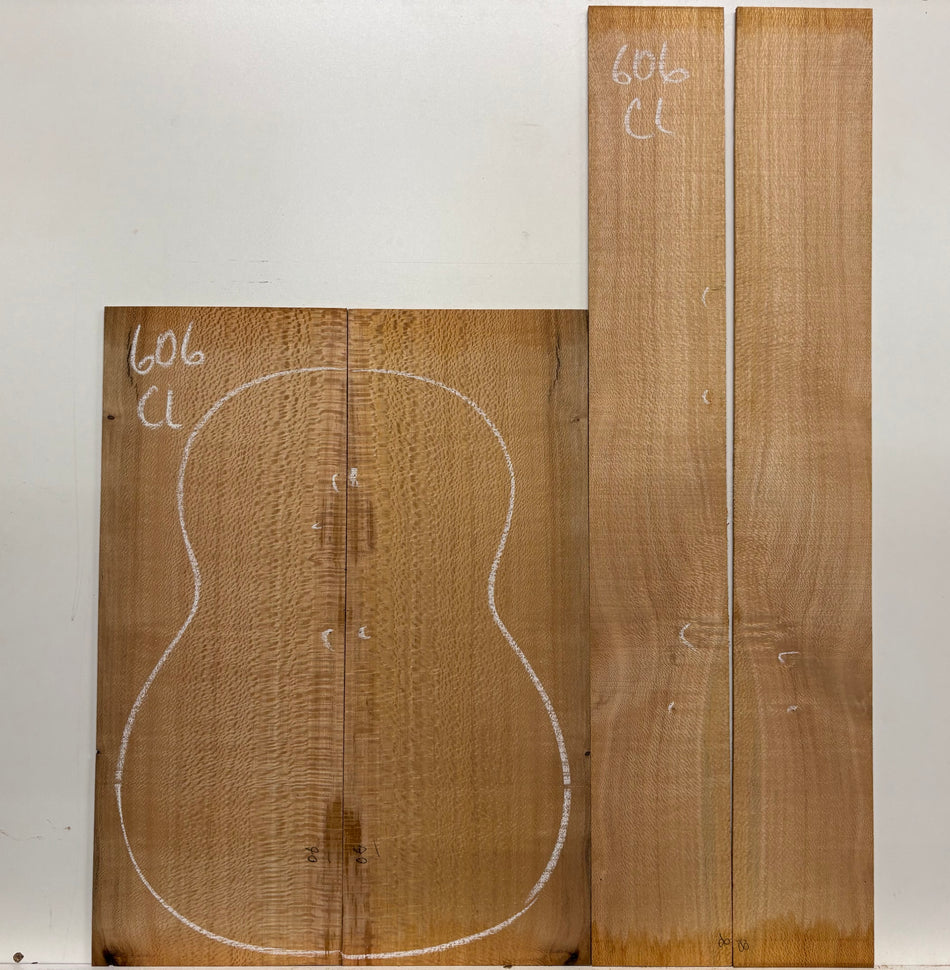 Pack of 5, Lacewood Acoustic Guitar Set