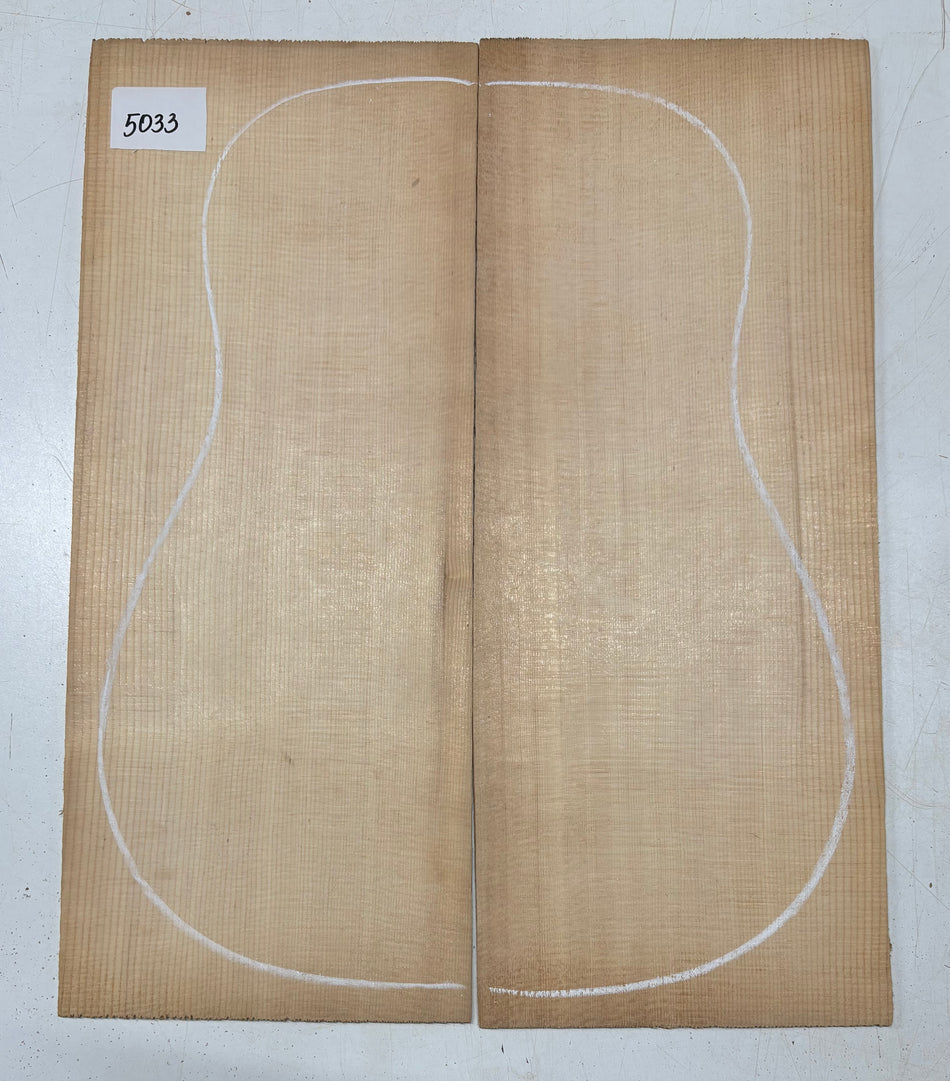 Sitka Spruce Dreadnought Guitar Top- AAA Grade #5033