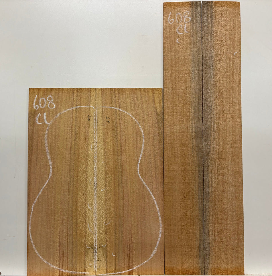 Lacewood Classical Guitar Back & Side Set- BC Grade #608