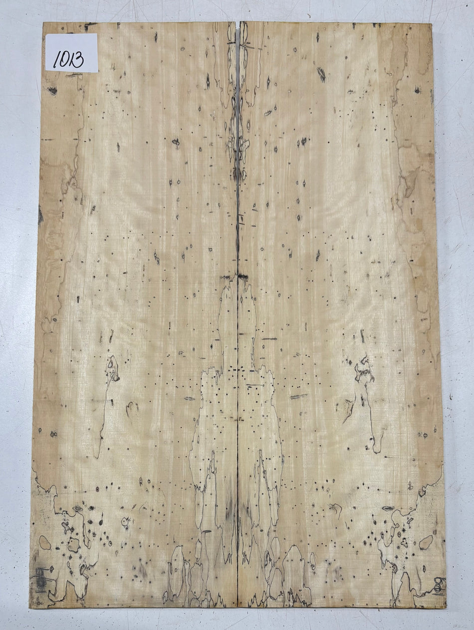 Tapas abatibles para guitarra Bocote Bookmatched 21" x 7" x 1/4"