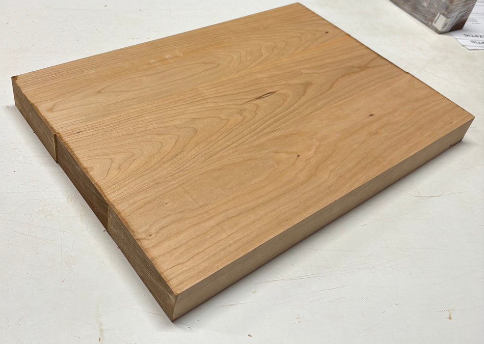 Cherry Guitar Body Blank - 21" x 15" x 1-3/4", 11 Lbs (3 Pcs Glued) #109