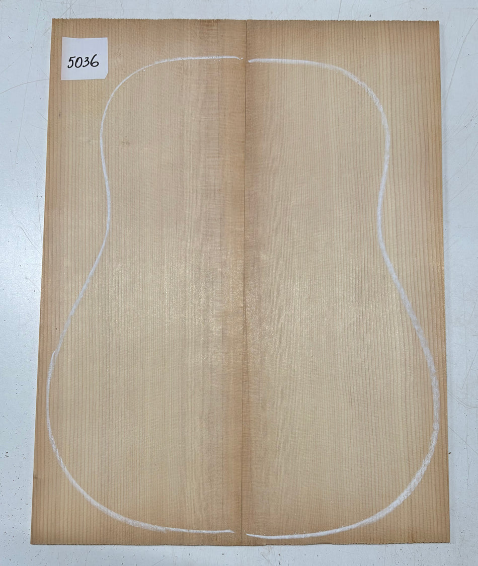 Sitka Spruce Dreadnought Guitar Top- AAA Grade #5036