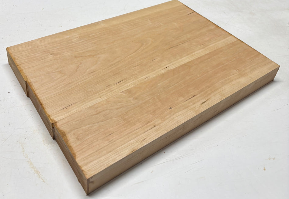 Cherry Guitar Body Blank - 21" x 15" x 1-3/4", 12 Lbs (3 Pcs Glued) #110