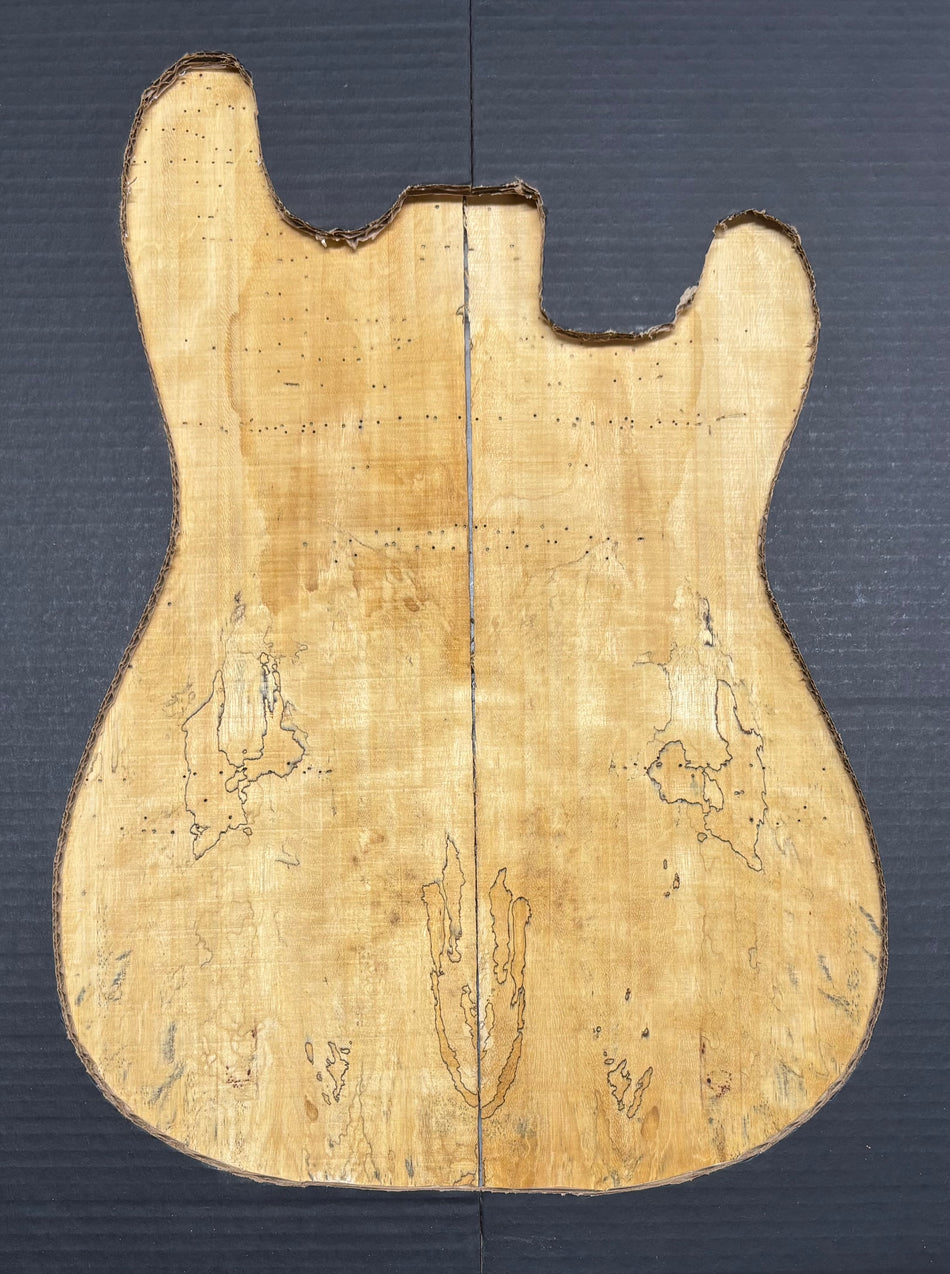 Tapas abatibles para guitarra Bocote Bookmatched 21" x 7" x 1/4"