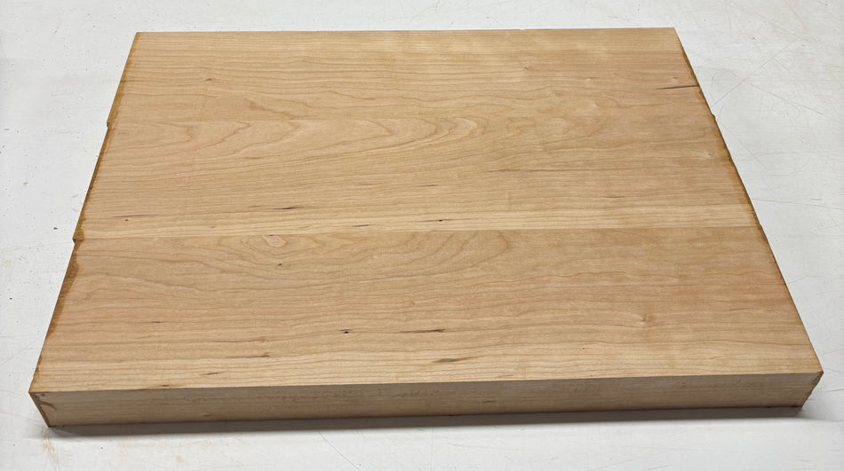 Cherry Guitar Body Blank - 21" x 15" x 1-3/4", 12 Lbs (3 Pcs Glued) #110