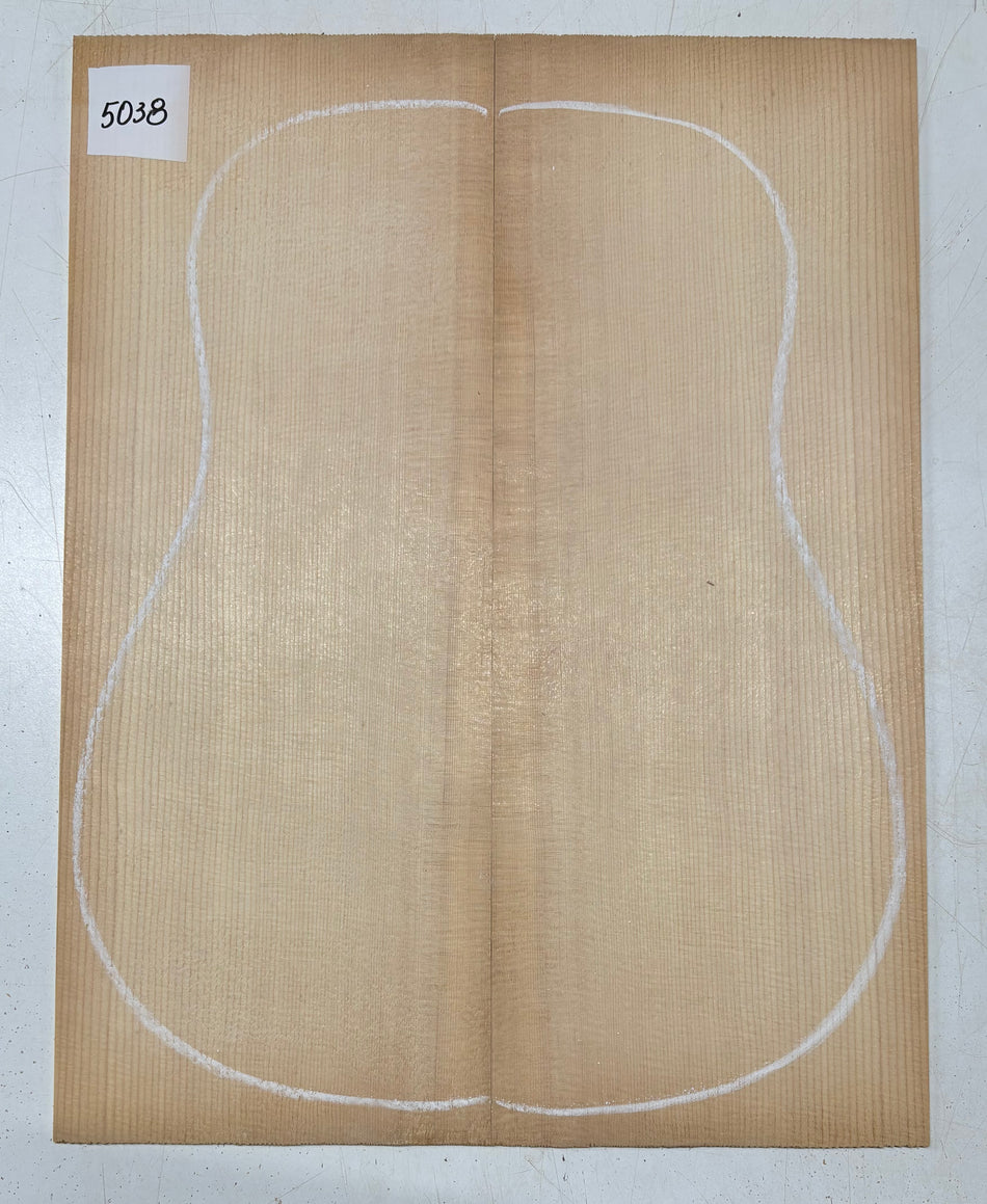 Sitka Spruce Dreadnought Guitar Top- AAA Grade #5038