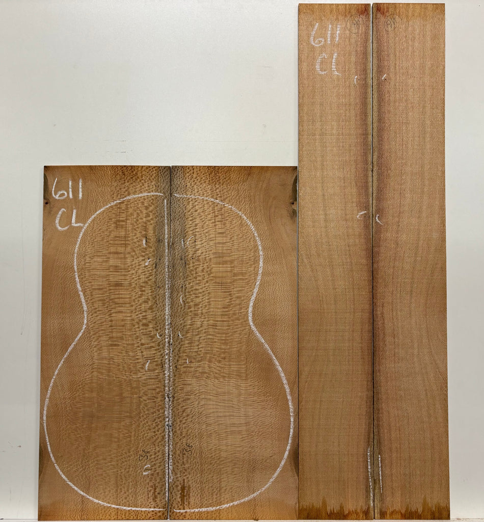 Lacewood Classical Guitar Back & Side Set- BC Grade #611