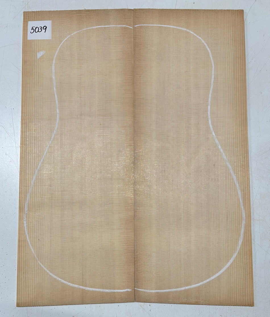 Sitka Spruce Dreadnought Guitar Top- AAA Grade #5039