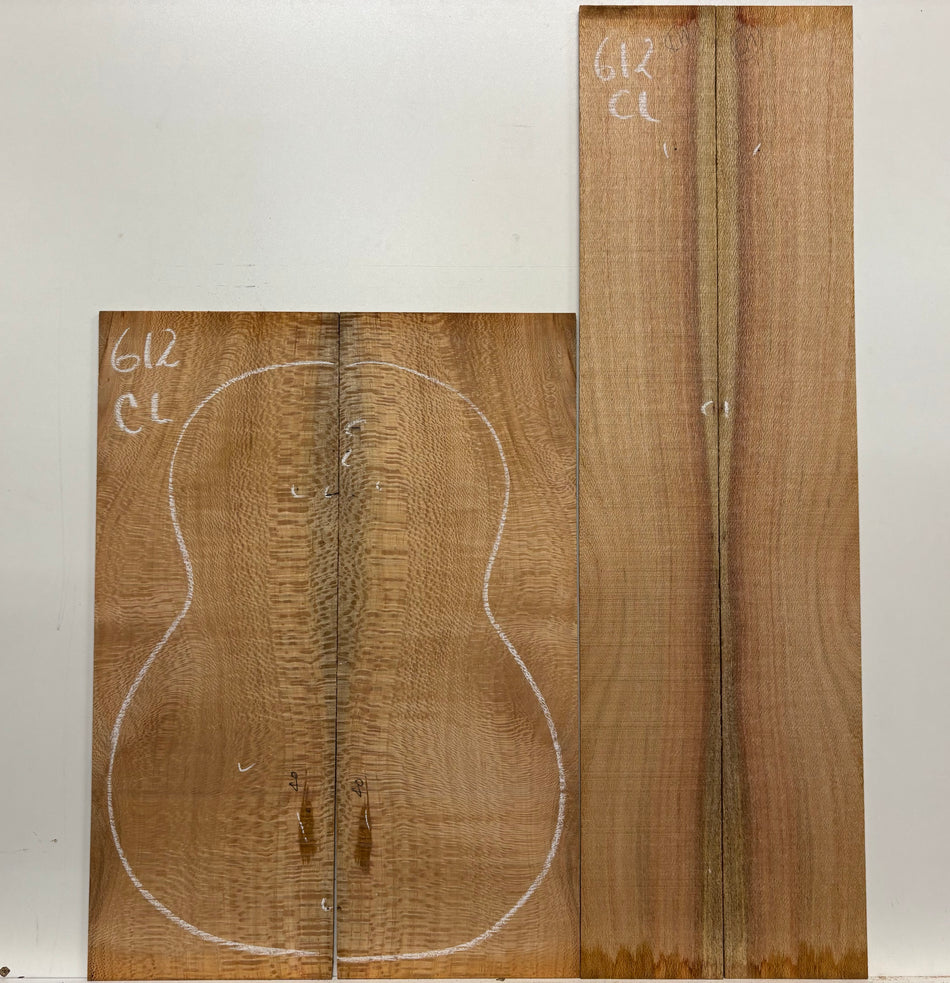 Pack of 5, Lacewood Acoustic Guitar Set