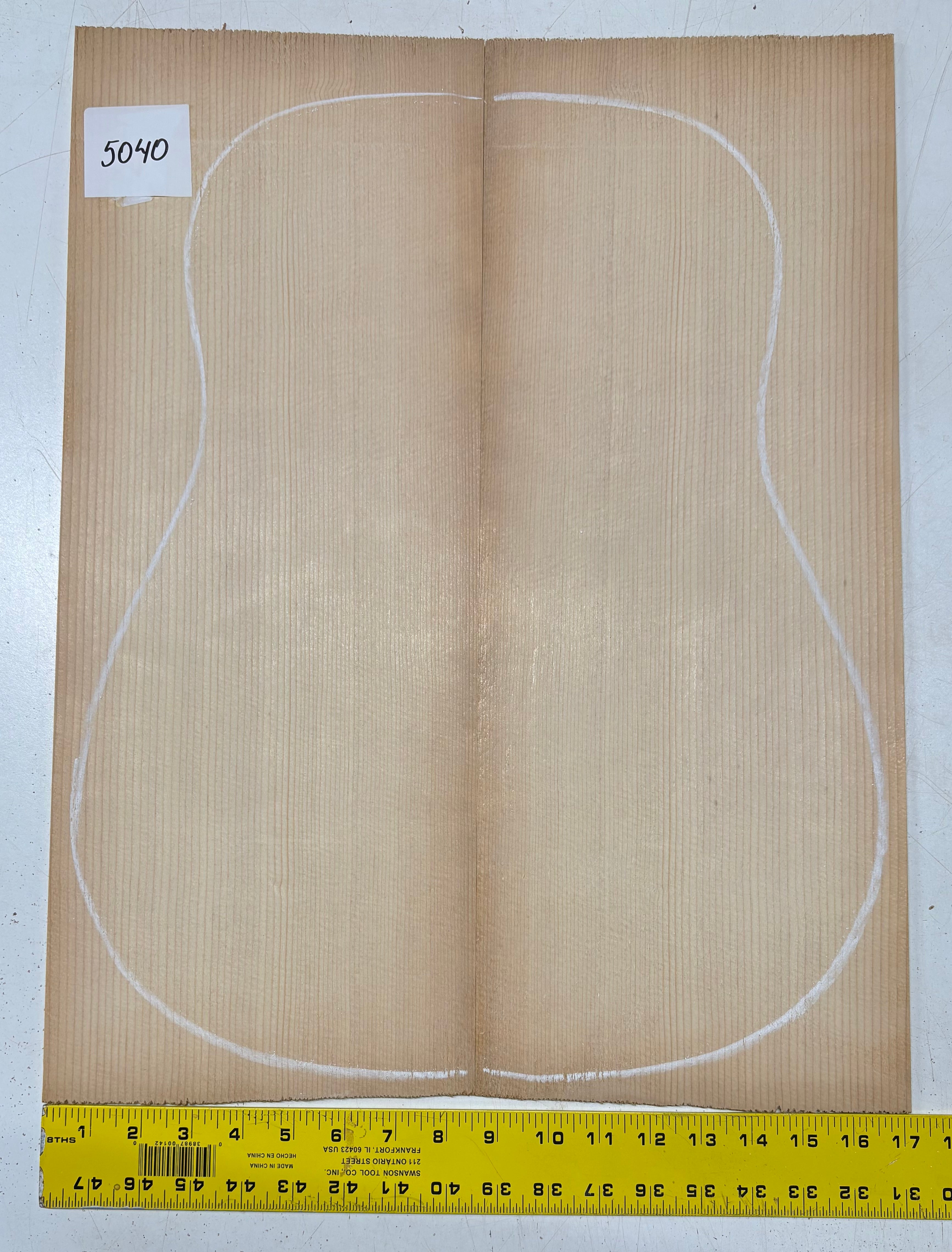 Sitka Spruce Dreadnought Guitar Top- AAA Grade #5040 - Exotic Wood Zone