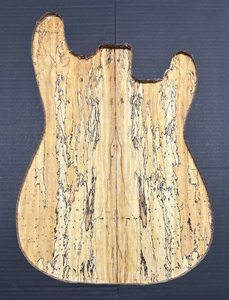 Tapas abatibles para guitarra Bocote Bookmatched 21" x 7" x 1/4"