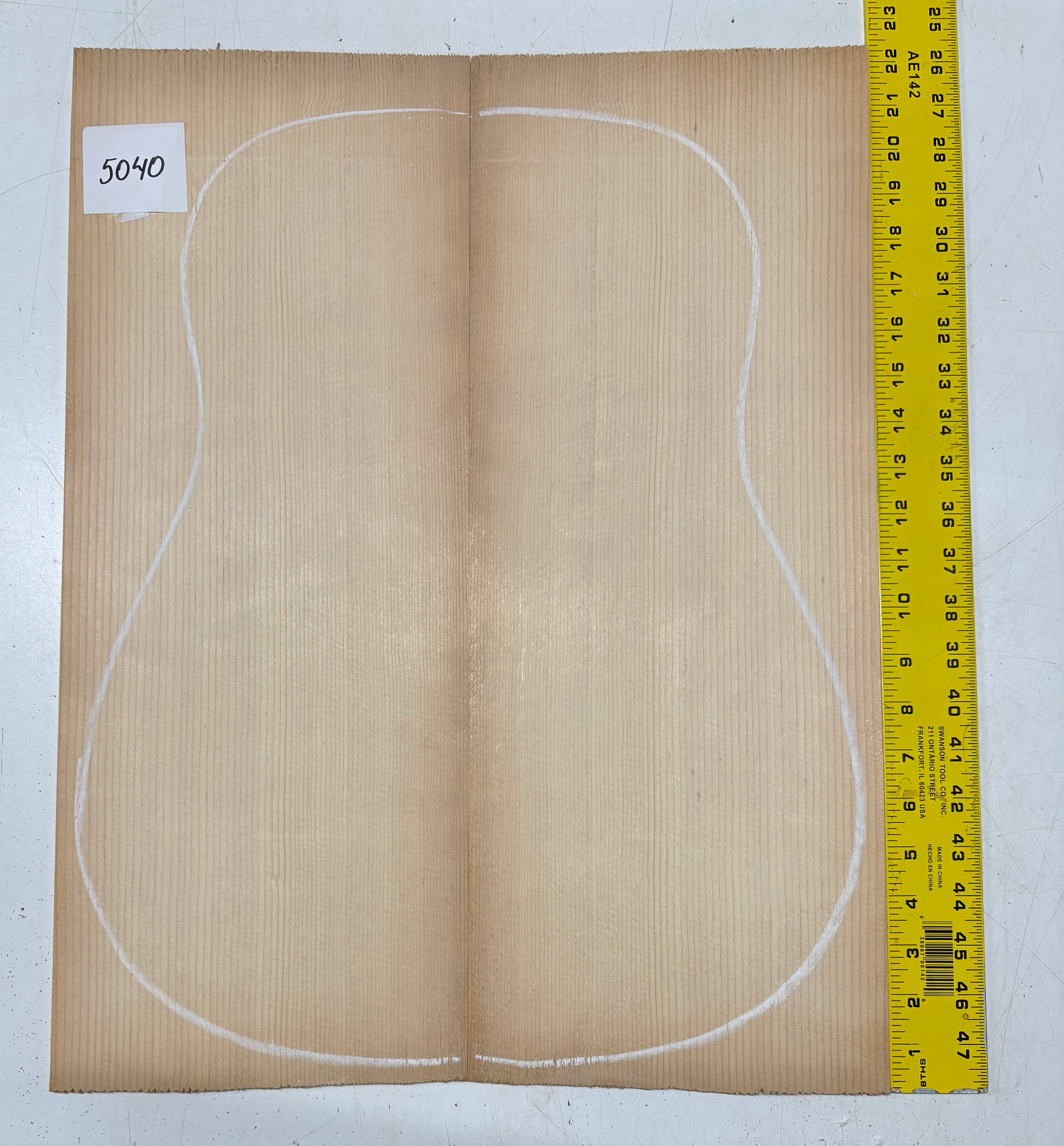 Sitka Spruce Dreadnought Guitar Top- AAA Grade #5040 - Exotic Wood Zone