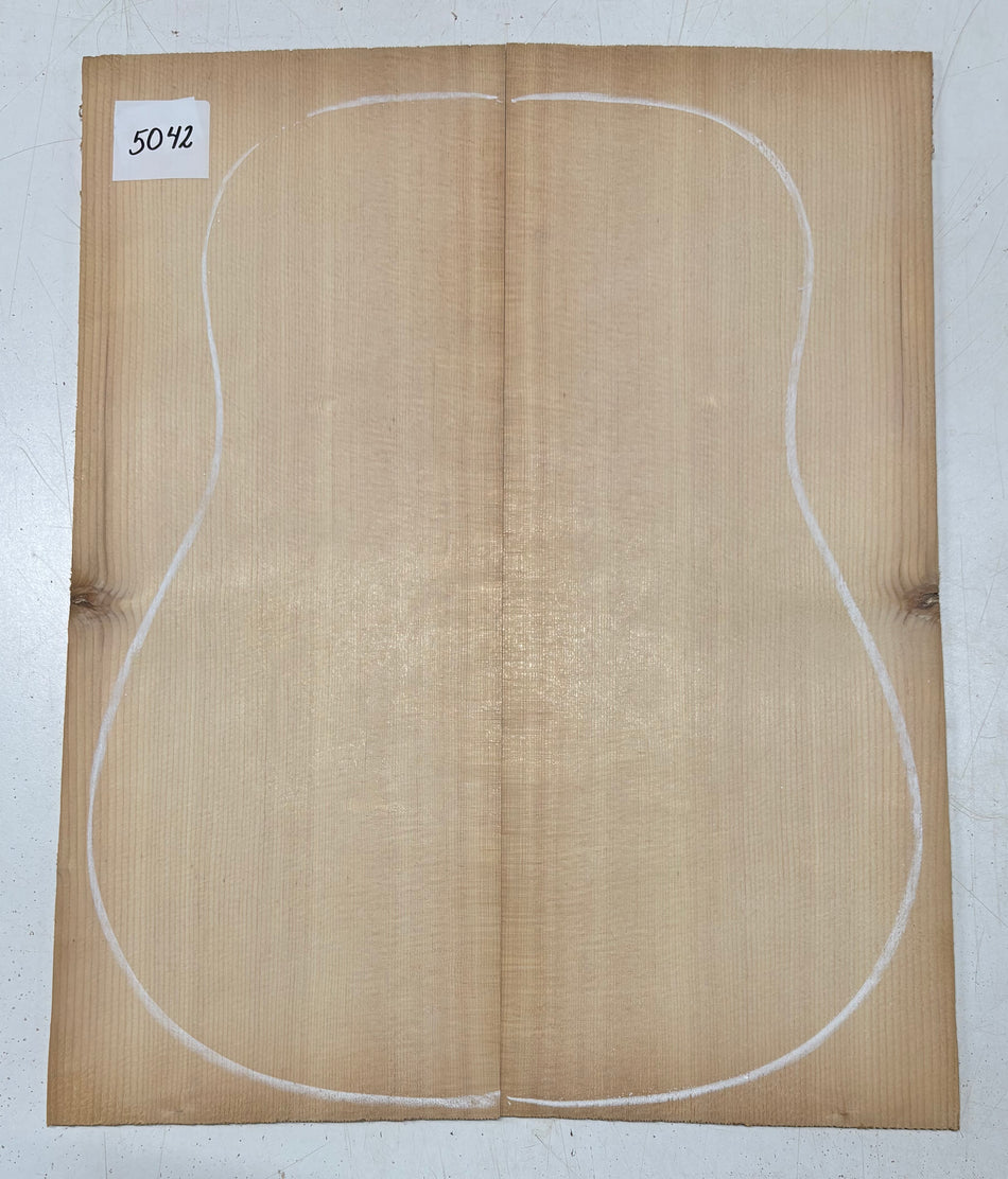 Sitka Spruce Dreadnought Guitar Top- AAA Grade #5042