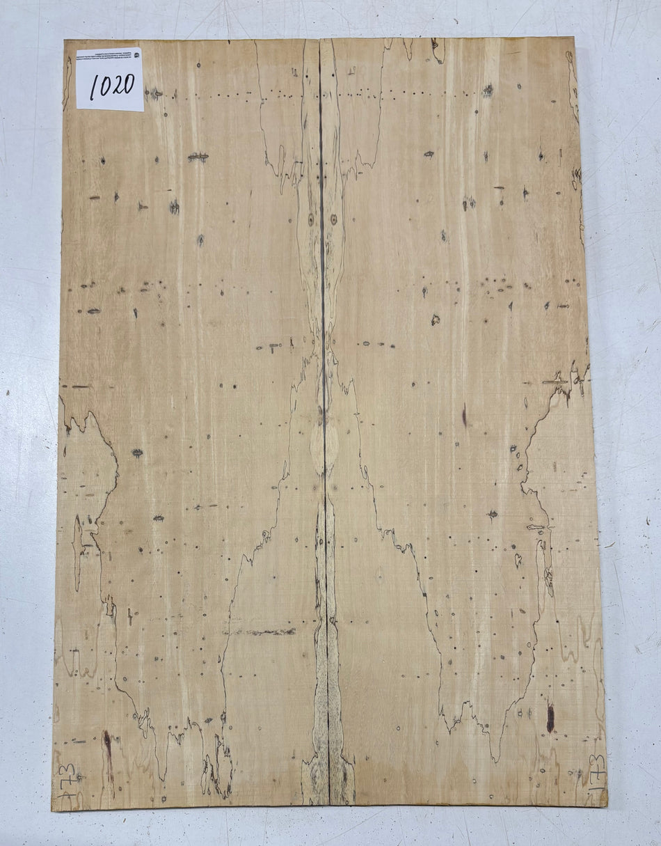 Tapas abatibles para guitarra Bocote Bookmatched 21" x 7" x 1/4"