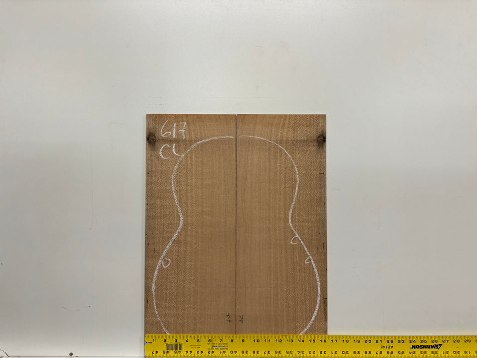 Lacewood Classical Guitar Back & Side Set- BC Grade #617