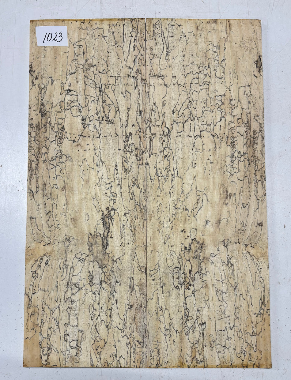 Tapas abatibles para guitarra Bocote Bookmatched 21" x 7" x 1/4"