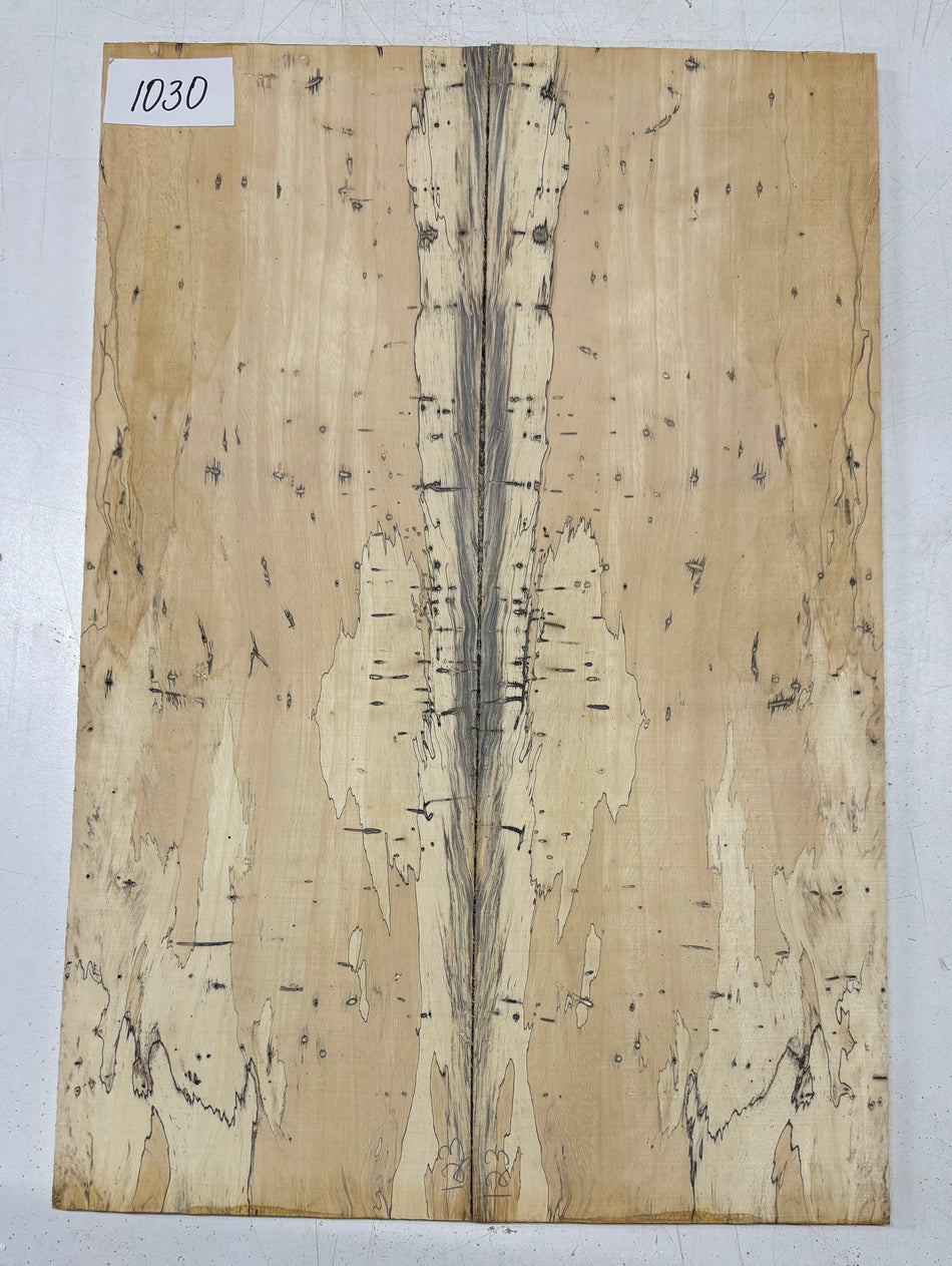Spalted Tamarind Guitar Drop Top 22" x 7-3/8" x 3/8" #1030