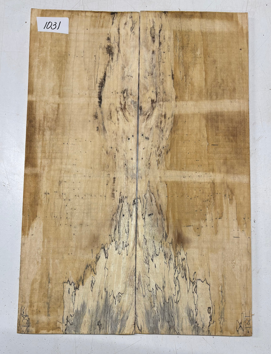 Spalted Tamarind Guitar Drop Top 22" x 7-3/8" x 3/8" #1031