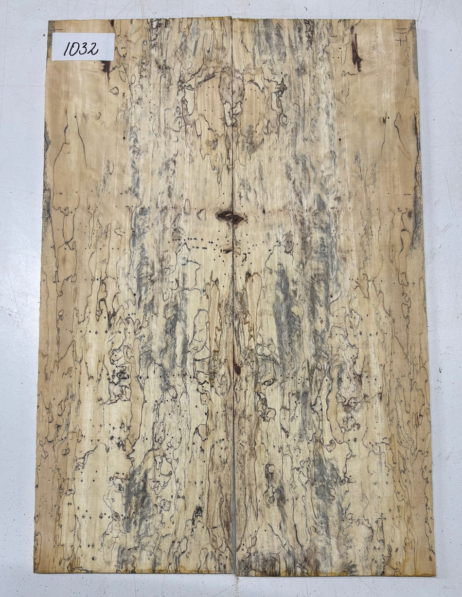 Spalted Tamarind Guitar Drop Top 22" x 7-3/8" x 3/8" #1032