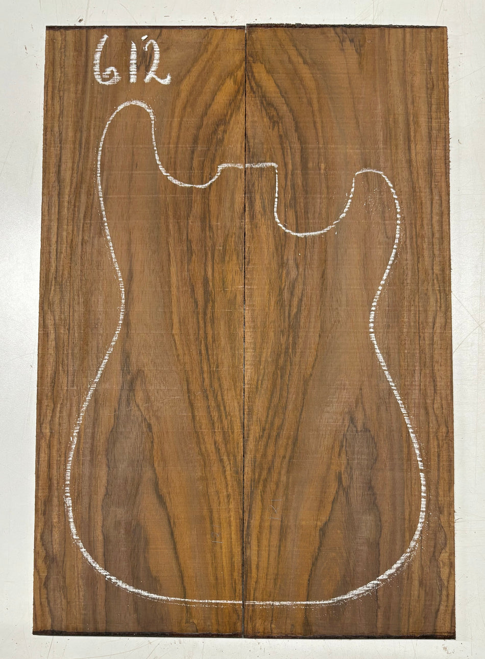 Juego de fondo y aros de guitarra de grado AAAA Dreadnought de palisandro de la India Oriental #61 